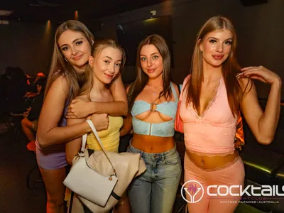 A professional photo of guests enjoying themselves at Cocktails Nightclub from our gallery.