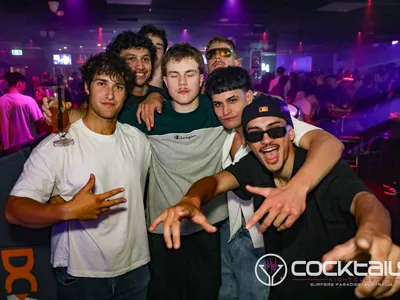 A professional photo of guests enjoying themselves at Cocktails Nightclub from our gallery.