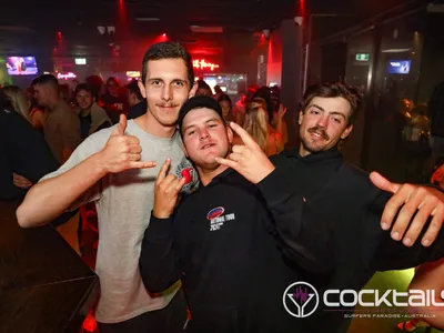 A professional photo of guests enjoying themselves at Cocktails Nightclub from our gallery.