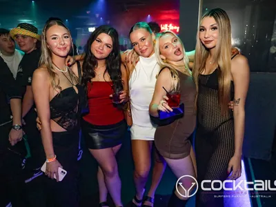 A professional photo of guests enjoying themselves at Cocktails Nightclub from our gallery.