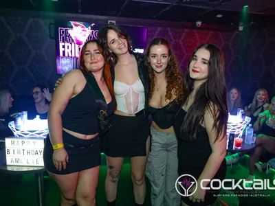 A professional photo of guests enjoying themselves at Cocktails Nightclub from our gallery.