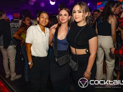 A professional photo of guests enjoying themselves at Cocktails Nightclub from our gallery.