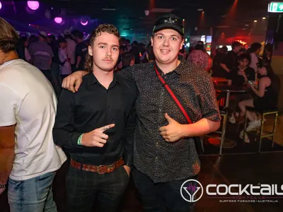 A professional photo of guests enjoying themselves at Cocktails Nightclub from our gallery.