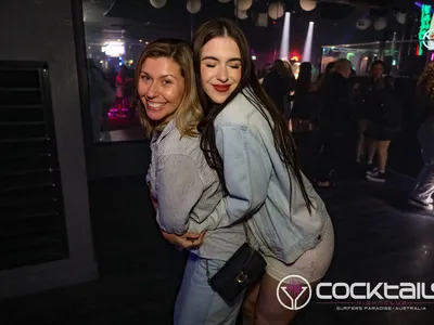 A professional photo of guests enjoying themselves at Cocktails Nightclub from our gallery.