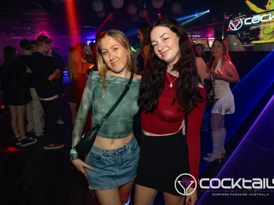 A professional photo of guests enjoying themselves at Cocktails Nightclub from our gallery.