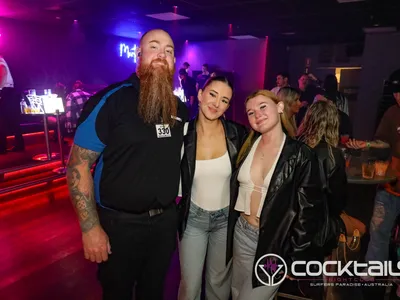 A professional photo of guests enjoying themselves at Cocktails Nightclub from our gallery.