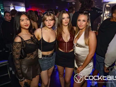 A professional photo of guests enjoying themselves at Cocktails Nightclub from our gallery.