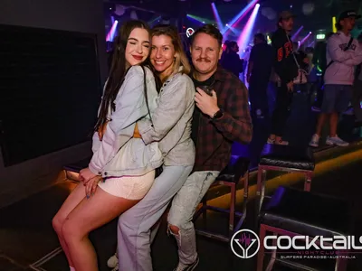 A professional photo of guests enjoying themselves at Cocktails Nightclub from our gallery.