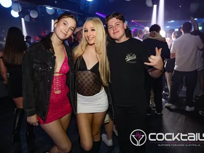 A professional photo of guests enjoying themselves at Cocktails Nightclub from our gallery.