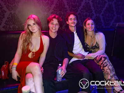 A professional photo of guests enjoying themselves at Cocktails Nightclub from our gallery.