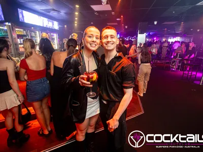 A professional photo of guests enjoying themselves at Cocktails Nightclub from our gallery.