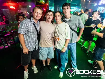 A professional photo of guests enjoying themselves at Cocktails Nightclub from our gallery.