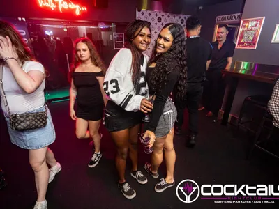 A professional photo of guests enjoying themselves at Cocktails Nightclub from our gallery.