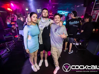 A professional photo of guests enjoying themselves at Cocktails Nightclub from our gallery.