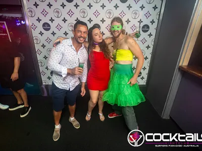 A professional photo of guests enjoying themselves at Cocktails Nightclub from our gallery.