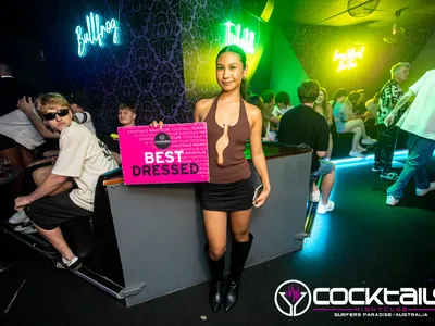 A professional photo of guests enjoying themselves at Cocktails Nightclub from our gallery.