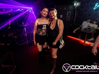 A professional photo of guests enjoying themselves at Cocktails Nightclub from our gallery.