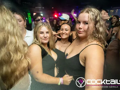 A professional photo of guests enjoying themselves at Cocktails Nightclub from our gallery.