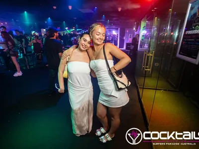 A professional photo of guests enjoying themselves at Cocktails Nightclub from our gallery.