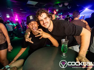 A professional photo of guests enjoying themselves at Cocktails Nightclub from our gallery.