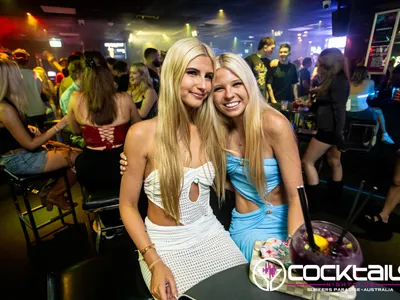 A professional photo of guests enjoying themselves at Cocktails Nightclub from our gallery.