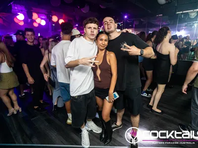 A professional photo of guests enjoying themselves at Cocktails Nightclub from our gallery.