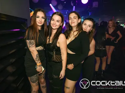 A professional photo of guests enjoying themselves at Cocktails Nightclub from our gallery.