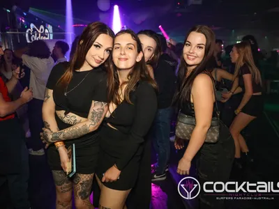 A professional photo of guests enjoying themselves at Cocktails Nightclub from our gallery.