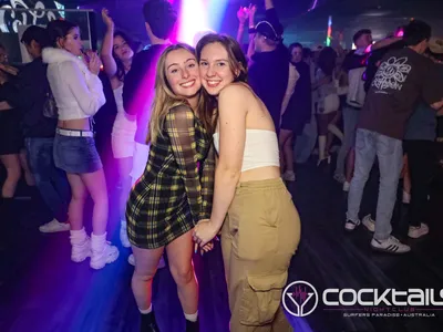 A professional photo of guests enjoying themselves at Cocktails Nightclub from our gallery.