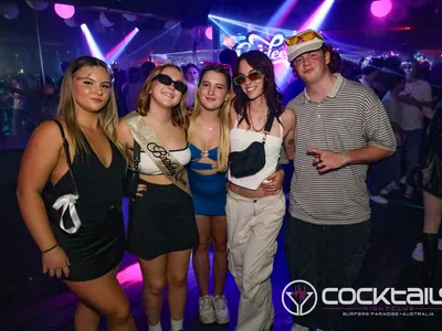 A professional photo of guests enjoying themselves at Cocktails Nightclub from our gallery.