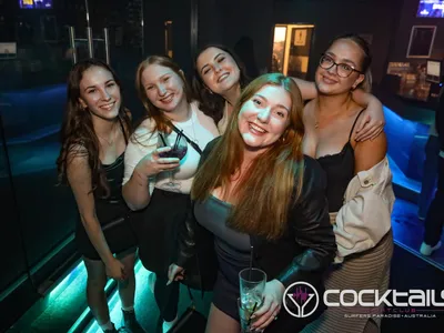 A professional photo of guests enjoying themselves at Cocktails Nightclub from our gallery.