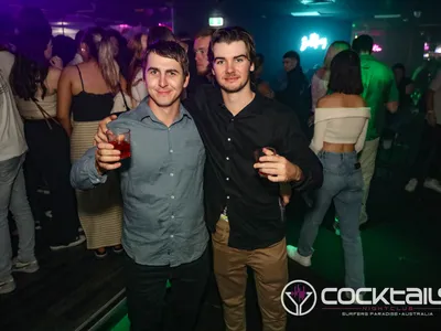 A professional photo of guests enjoying themselves at Cocktails Nightclub from our gallery.