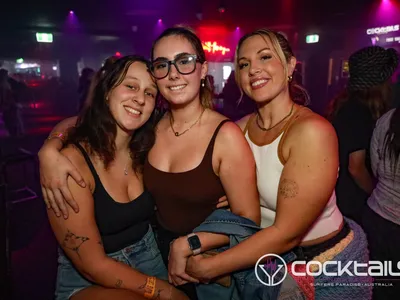 A professional photo of guests enjoying themselves at Cocktails Nightclub from our gallery.