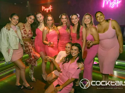 A professional photo of guests enjoying themselves at Cocktails Nightclub from our gallery.