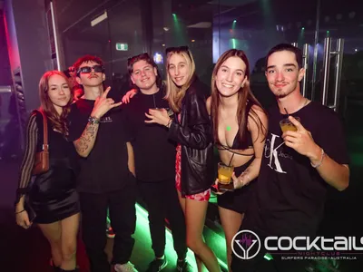 A professional photo of guests enjoying themselves at Cocktails Nightclub from our gallery.