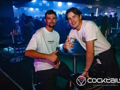 A professional photo of guests enjoying themselves at Cocktails Nightclub from our gallery.