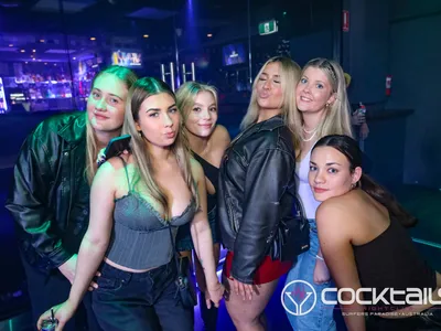 A professional photo of guests enjoying themselves at Cocktails Nightclub from our gallery.