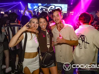 A professional photo of guests enjoying themselves at Cocktails Nightclub from our gallery.