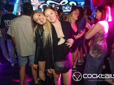 A professional photo of guests enjoying themselves at Cocktails Nightclub from our gallery.