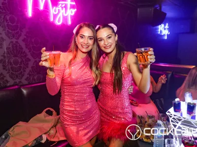 A professional photo of guests enjoying themselves at Cocktails Nightclub from our gallery.