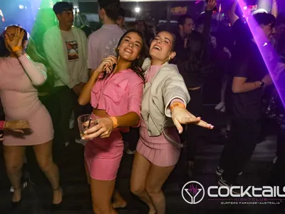 A professional photo of guests enjoying themselves at Cocktails Nightclub from our gallery.