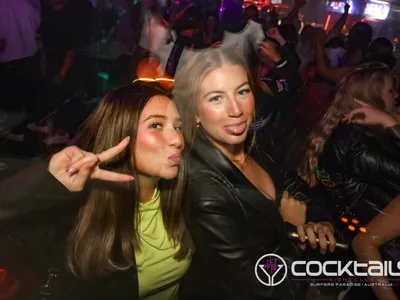 A professional photo of guests enjoying themselves at Cocktails Nightclub from our gallery.