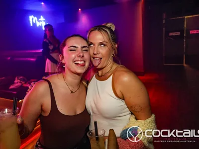 A professional photo of guests enjoying themselves at Cocktails Nightclub from our gallery.