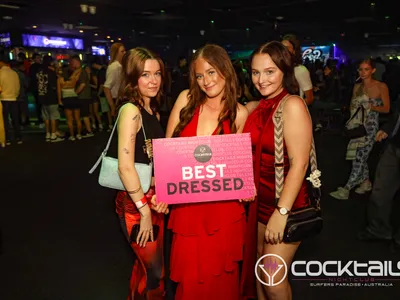 A professional photo of guests enjoying themselves at Cocktails Nightclub from our gallery.