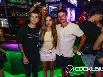 A professional photo of guests enjoying themselves at Cocktails Nightclub from our gallery.