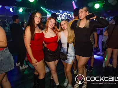 A professional photo of guests enjoying themselves at Cocktails Nightclub from our gallery.