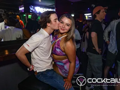 A professional photo of guests enjoying themselves at Cocktails Nightclub from our gallery.