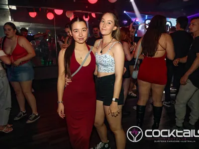 A professional photo of guests enjoying themselves at Cocktails Nightclub from our gallery.