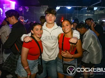 A professional photo of guests enjoying themselves at Cocktails Nightclub from our gallery.