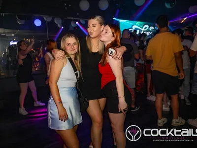 A professional photo of guests enjoying themselves at Cocktails Nightclub from our gallery.